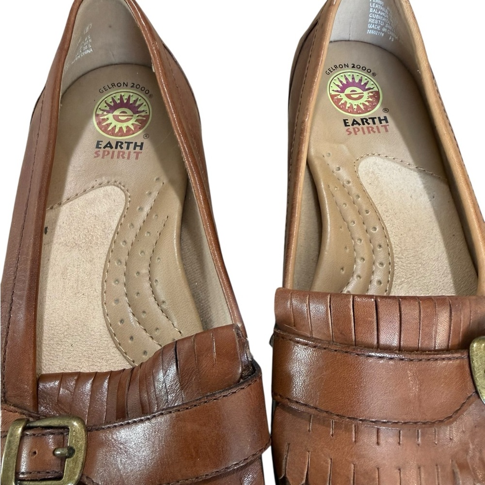 Earth Spirit Tan Loafers - Picture 3 of 11